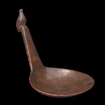 Eastern Great Lakes Woodlands Bird Effigy Ladle